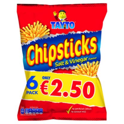 Picture of Tayto Chipsticks 6pk PM€2.50 x12